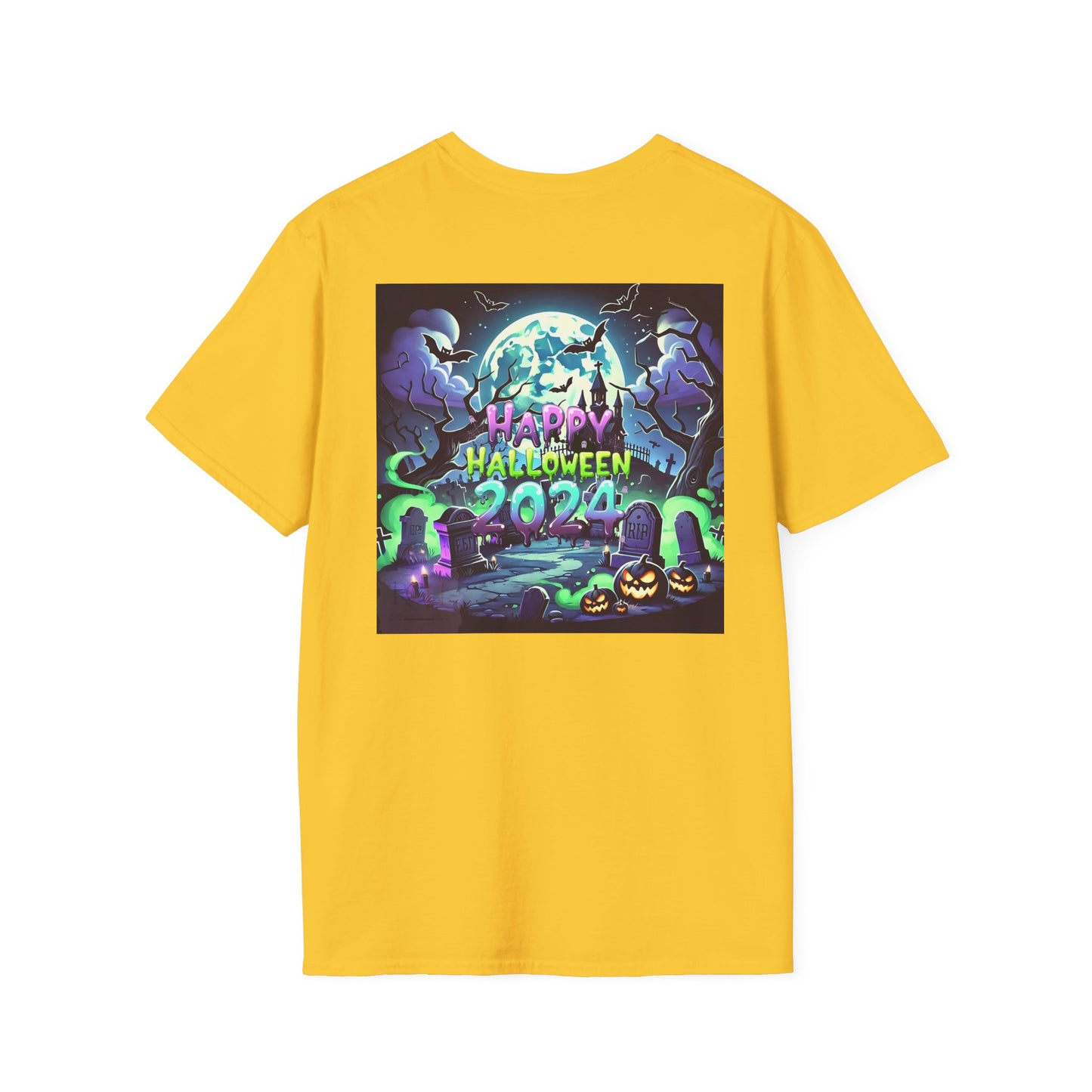 2024 Halloween Spooky Graveyard Graphic Tee