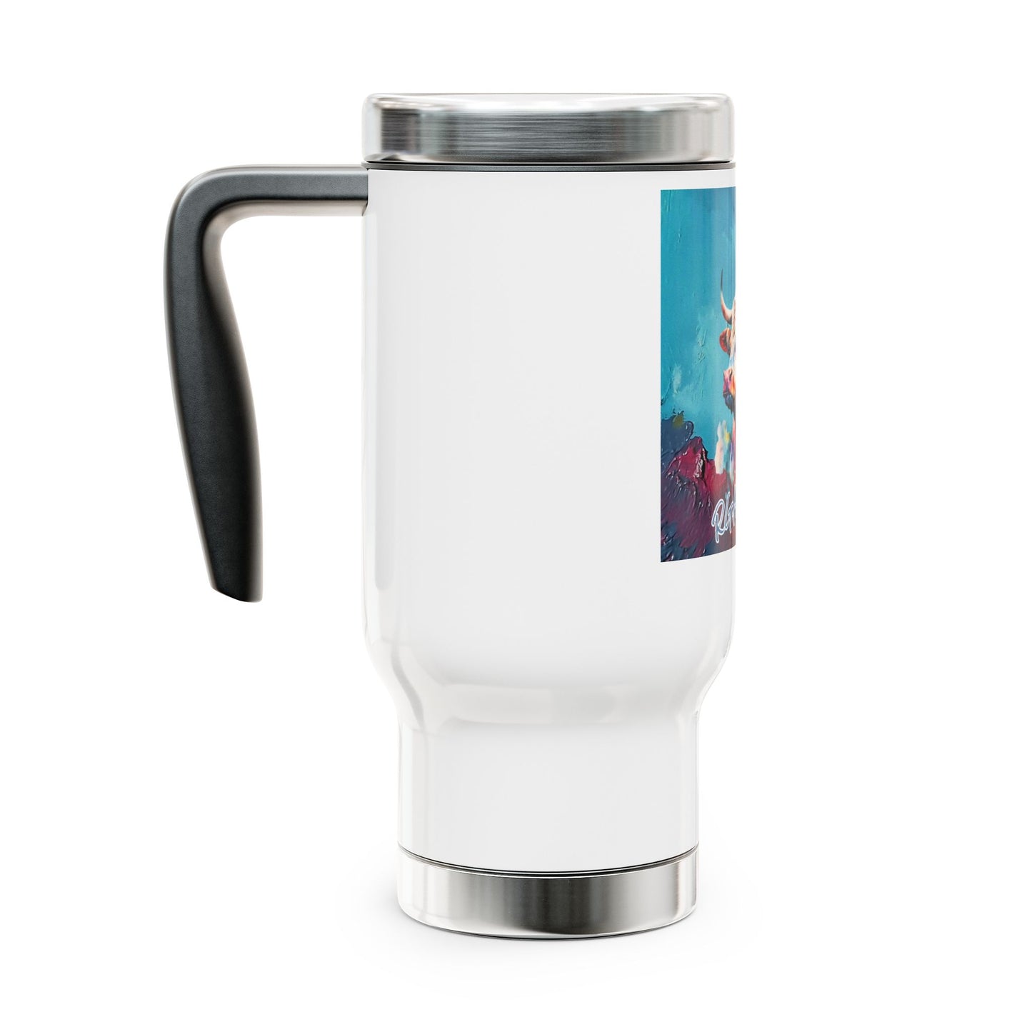 Branded logo tumbler with name