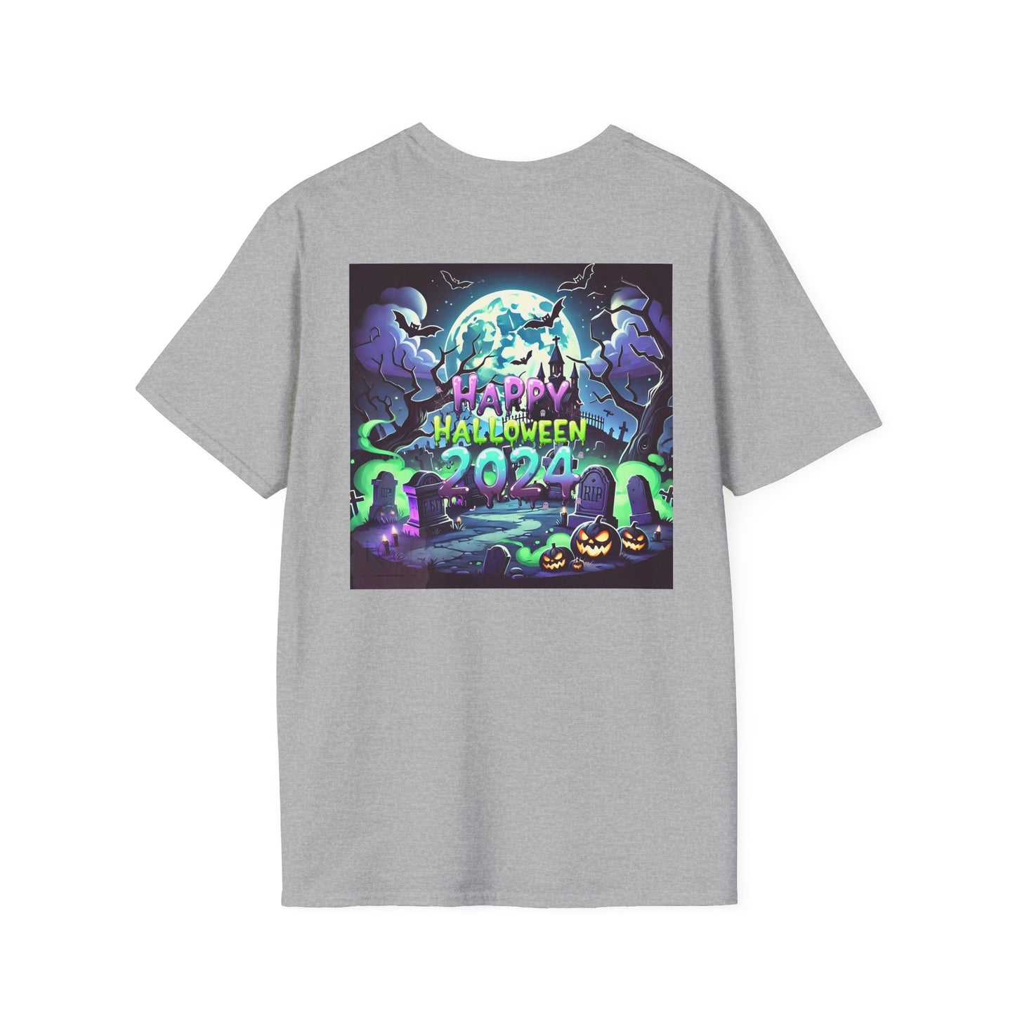 2024 Halloween Spooky Graveyard Graphic Tee