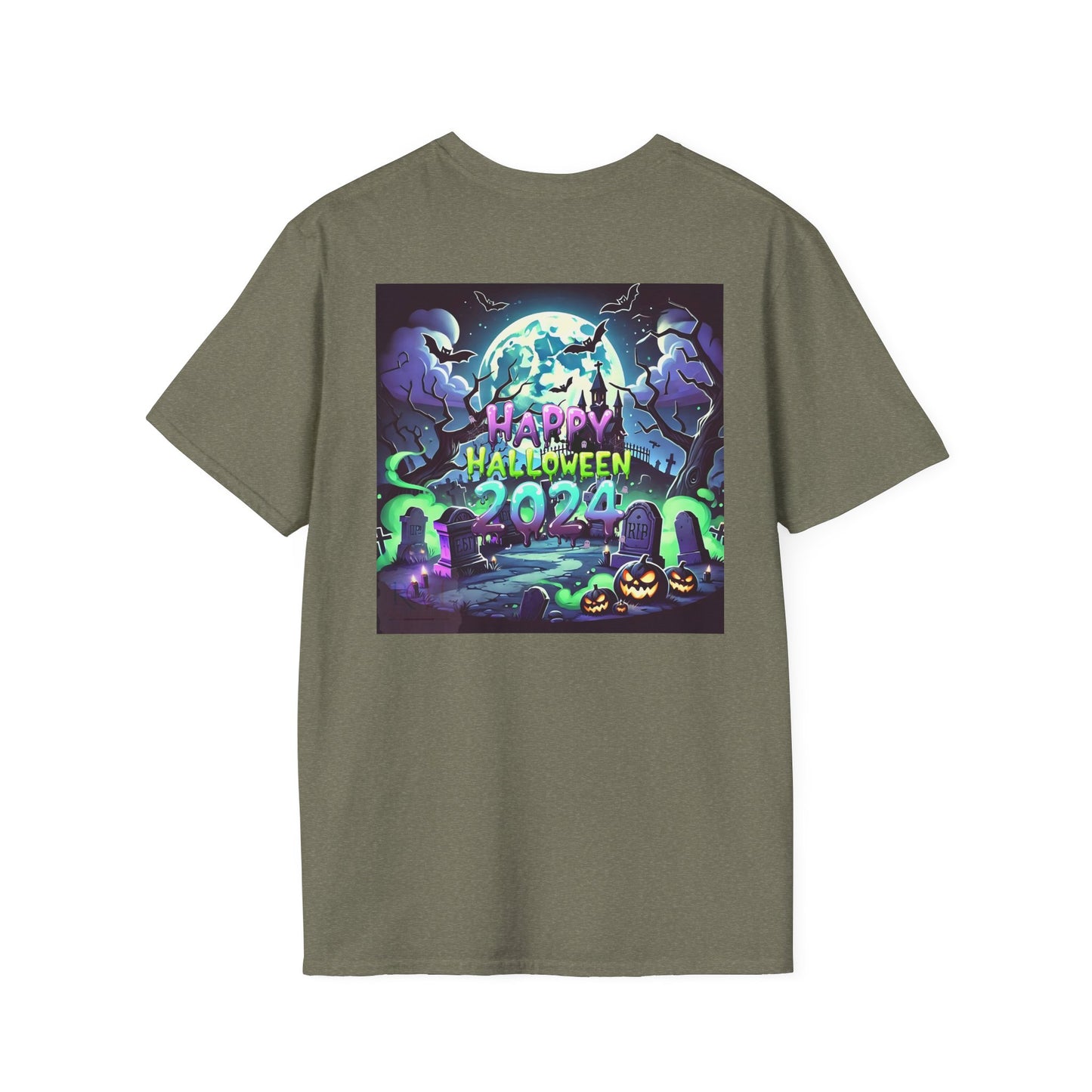 2024 Halloween Spooky Graveyard Graphic Tee