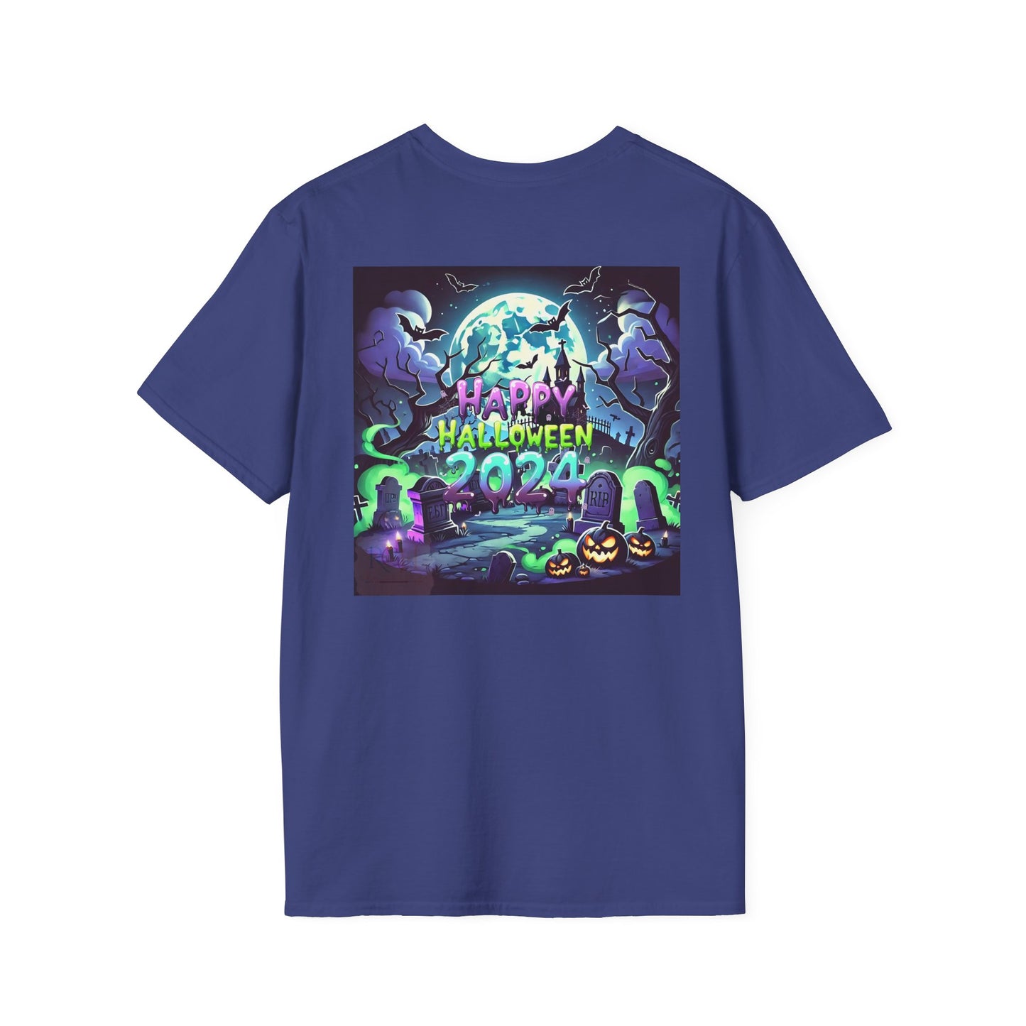 2024 Halloween Spooky Graveyard Graphic Tee