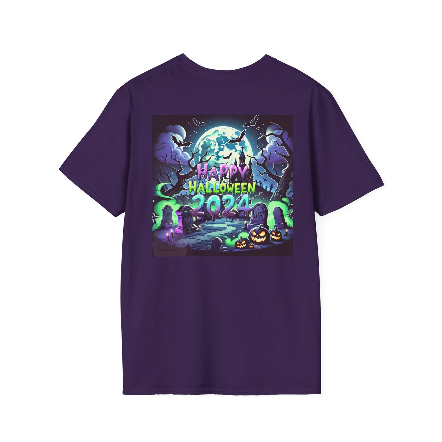 2024 Halloween Spooky Graveyard Graphic Tee